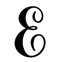 ℰ
